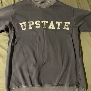 VINTAGE destressed oversized crewneck